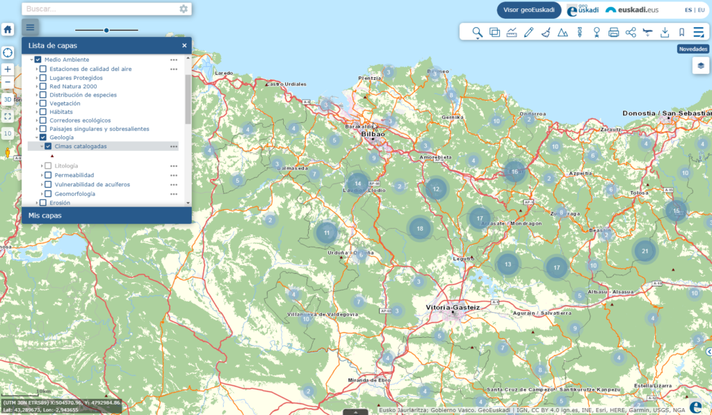 Nuevo Visor GeoEuskadi Estudios Gis