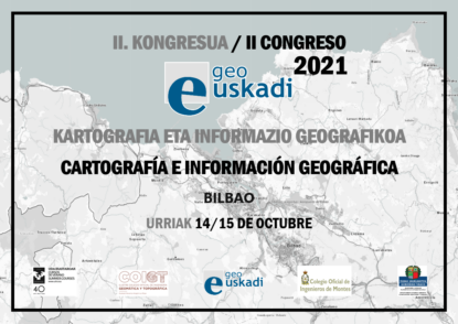 II Congreso geoEuskadi Kongresua 2021